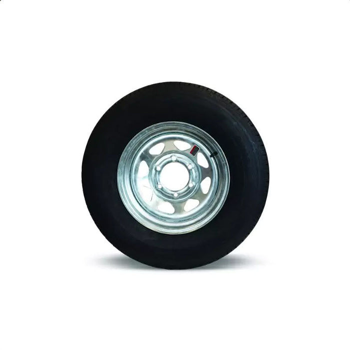 Tow-Rite RDG3737-SGA6 - Tire & Rim ST225/75D15 LRD Galvanized Bore 4.27